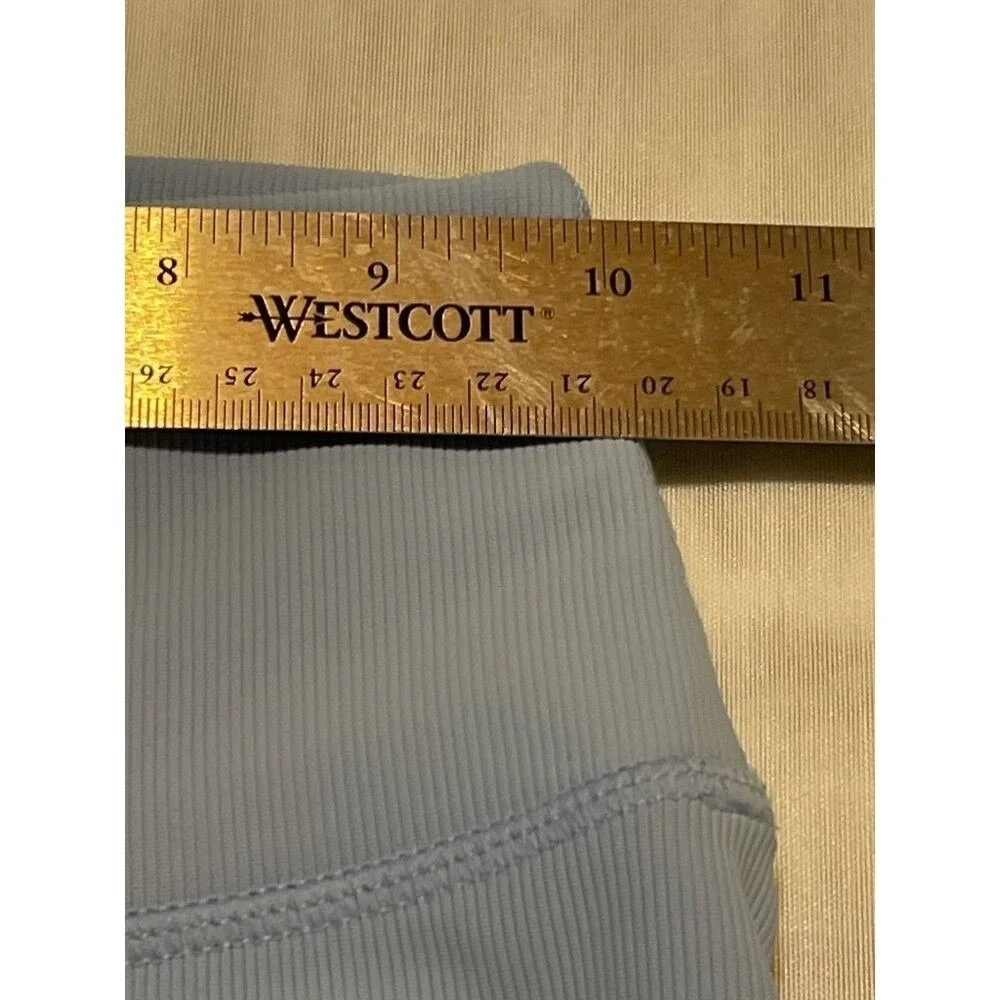 Wilo Wellness XS Sweatshirt & Shorts Activewear Set In Yellow & Light Blue - Picture 11 of 15